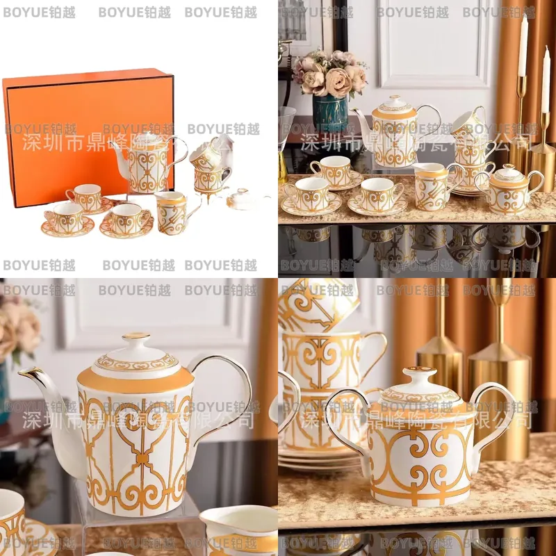 Luxury Gift Set - Conjunto de Xícara e Prato de