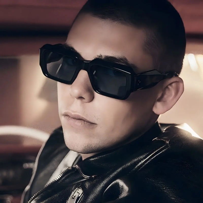 Designer Sunglasses - Óculos de sol retangulares de nova