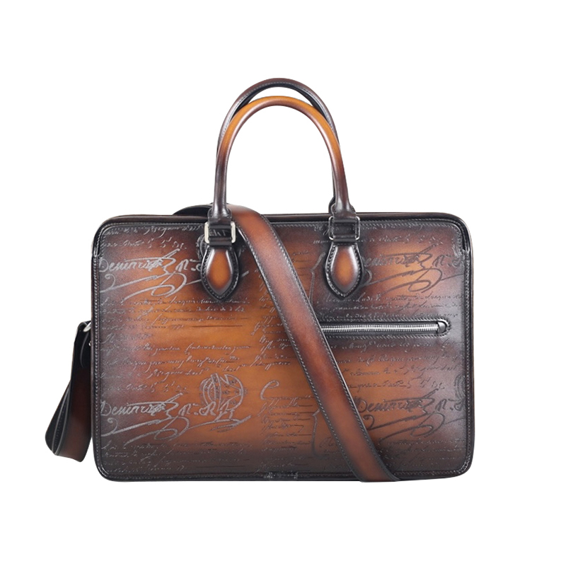 Leather Briefcase - Dimy 2025 nova maleta de negócios