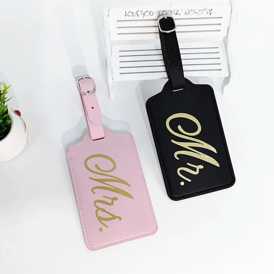 Travel Luggage Set - Bagagem Pendurado Tag com Nome ID