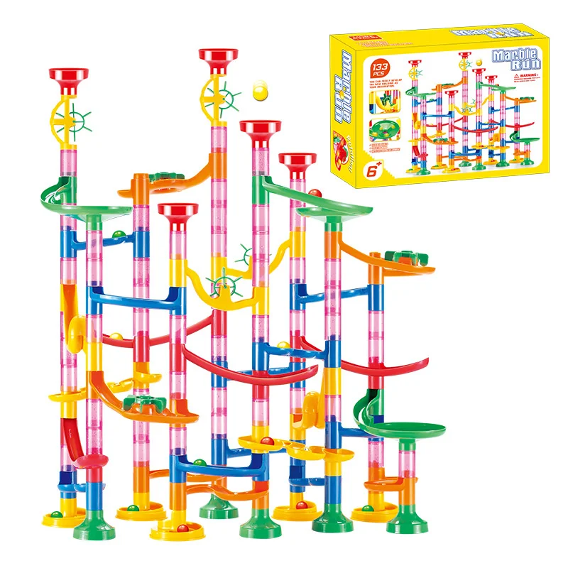 Marble Coaster Set - 50-142 Peças Brinquedo Labirinto 3D de