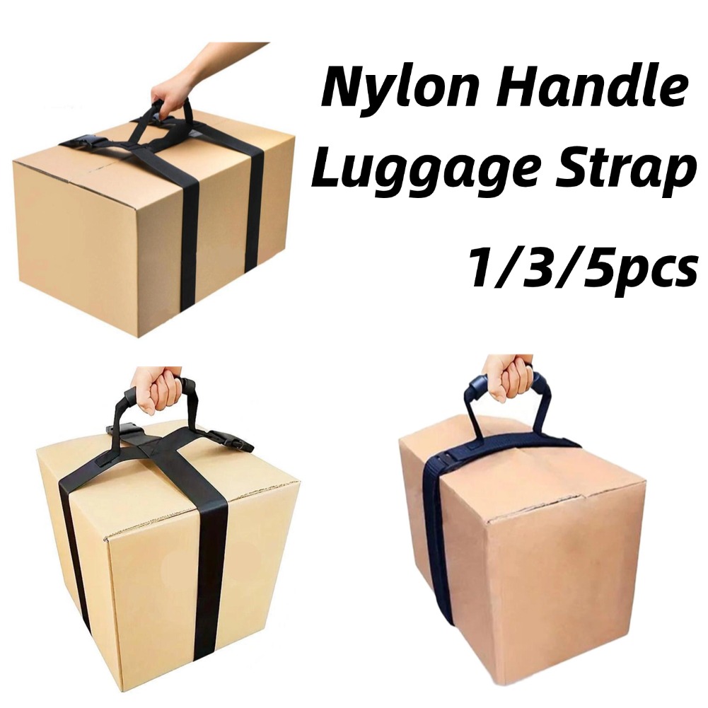 Travel Luggage Set - Alça de nylon portátil para malas,
