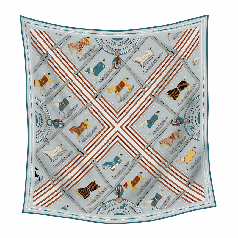 Cashmere Scarf - Cachecol de Seda Cashmere Estampado de
