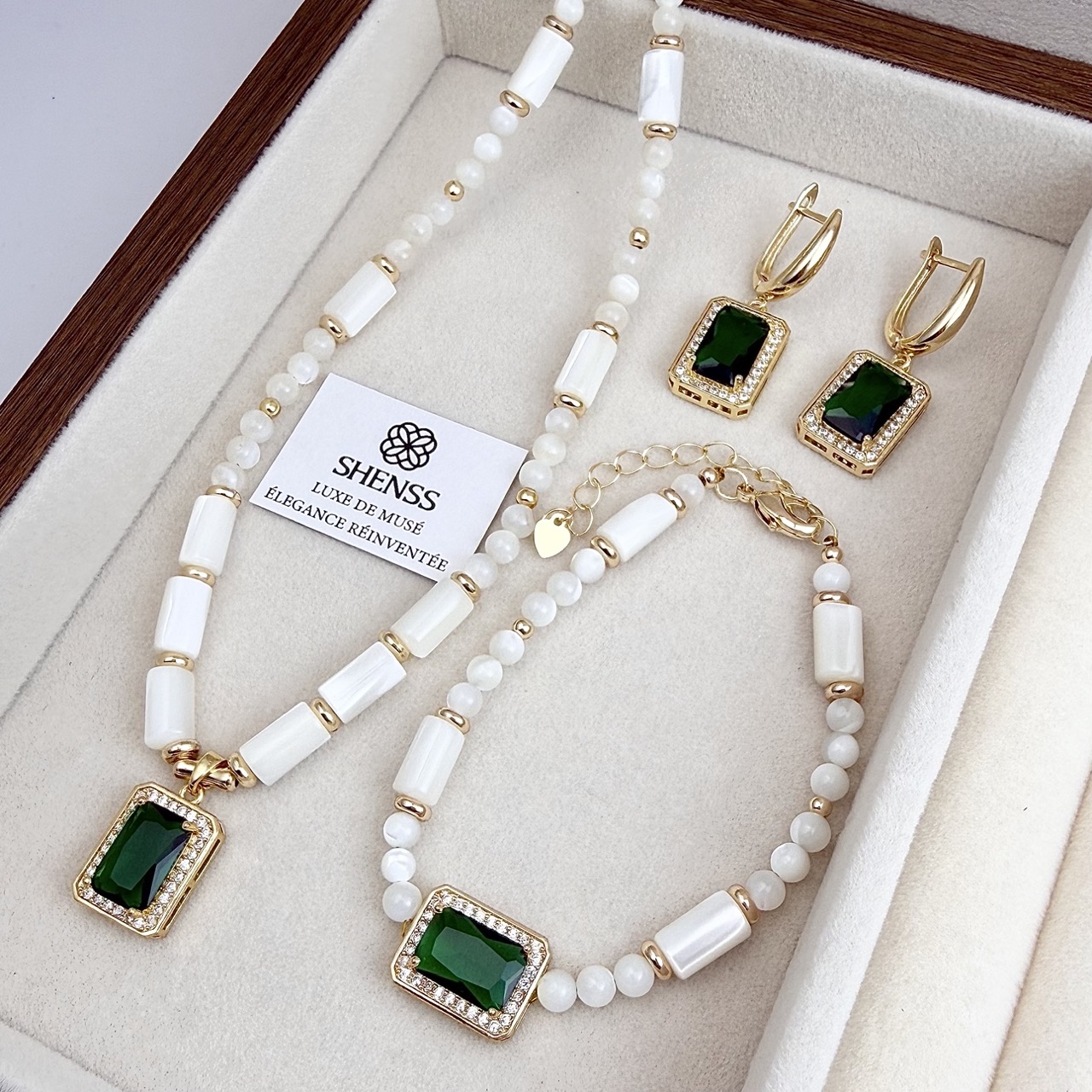 Luxury Gift Set - Conjunto de Joias Minimalista de Luxo