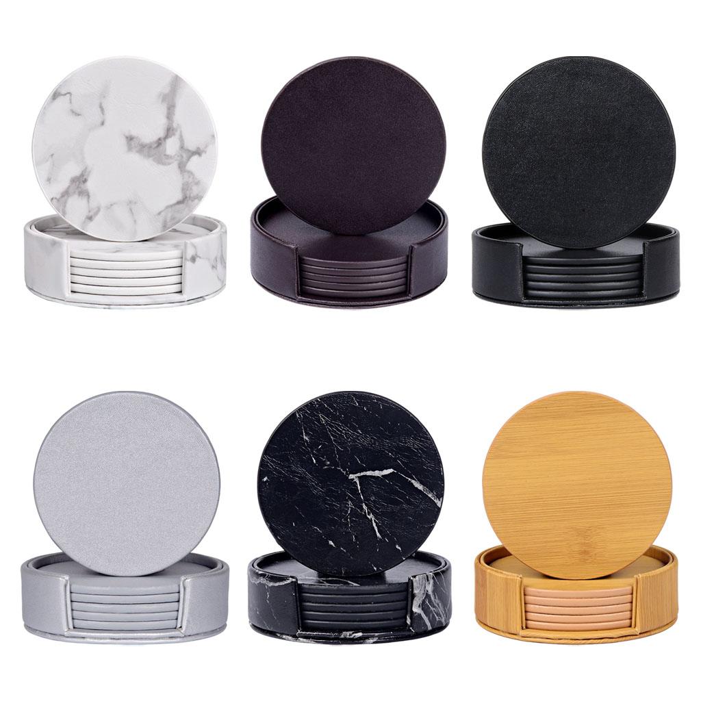Porta-copos redondos de mármor - Marble Coaster Set avaliação e preço