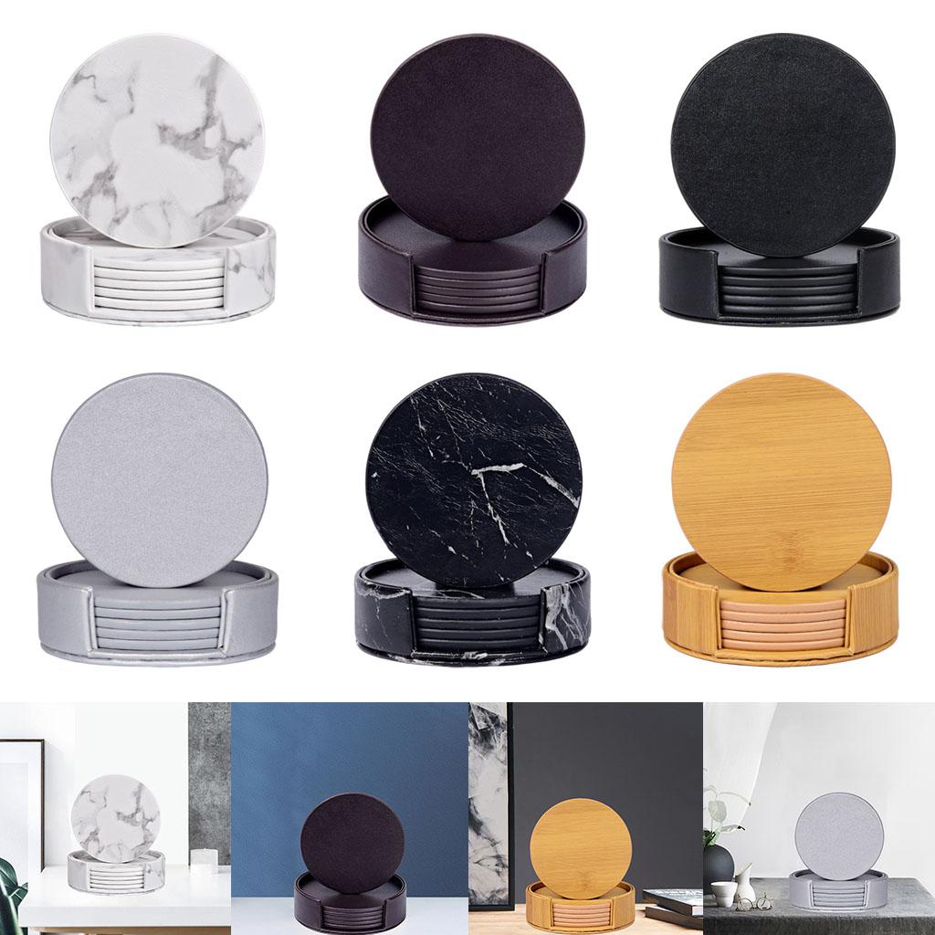 Porta-copos redondos de mármor - Marble Coaster Set avaliação e preço