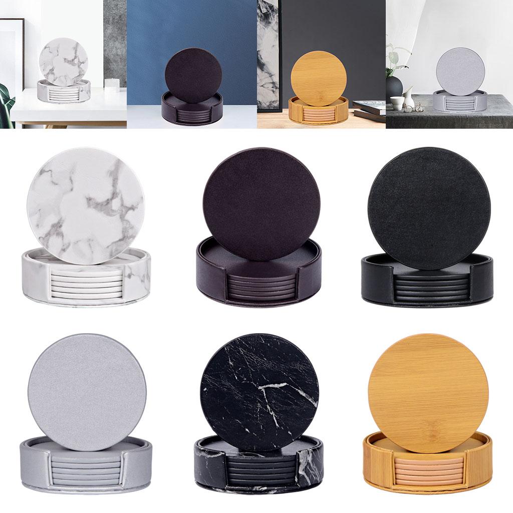 Porta-copos redondos de mármor - Marble Coaster Set avaliação e preço