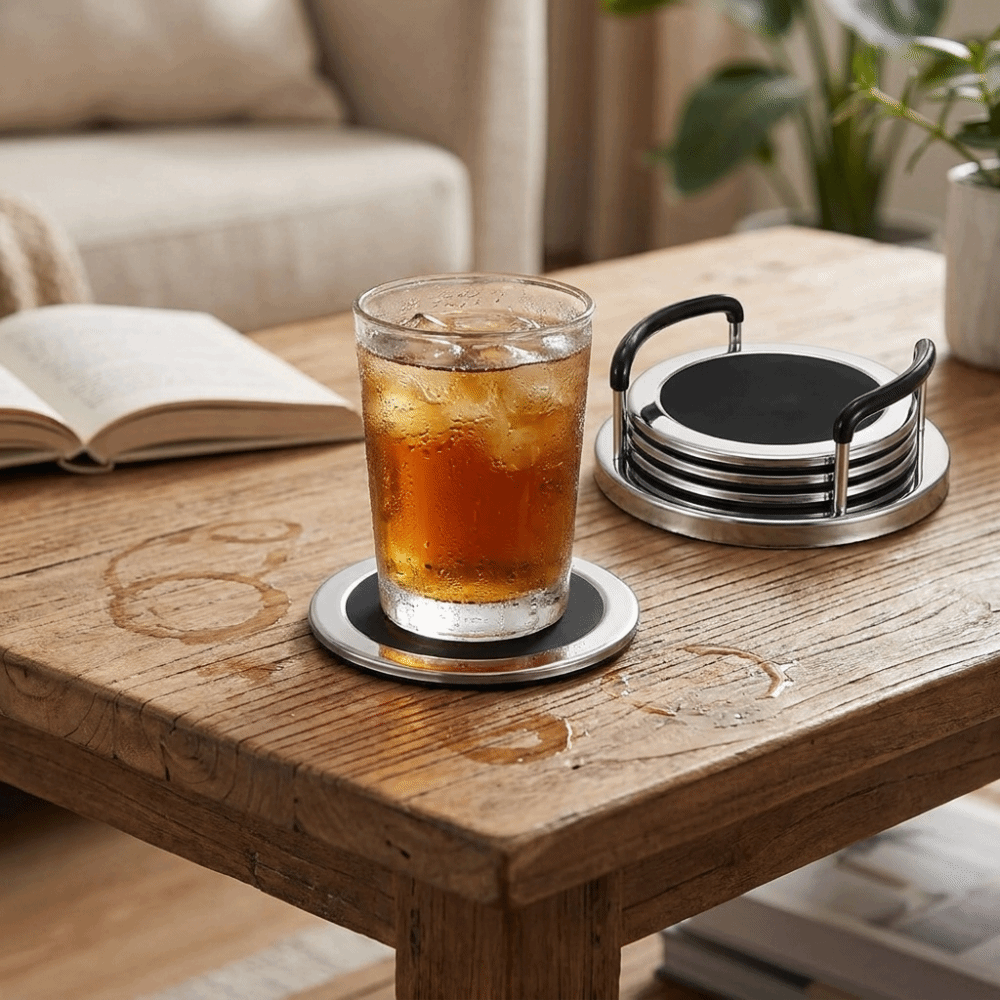 Conjunto de 6 Porta-Copos Redo - Marble Coaster Set avaliação e preço