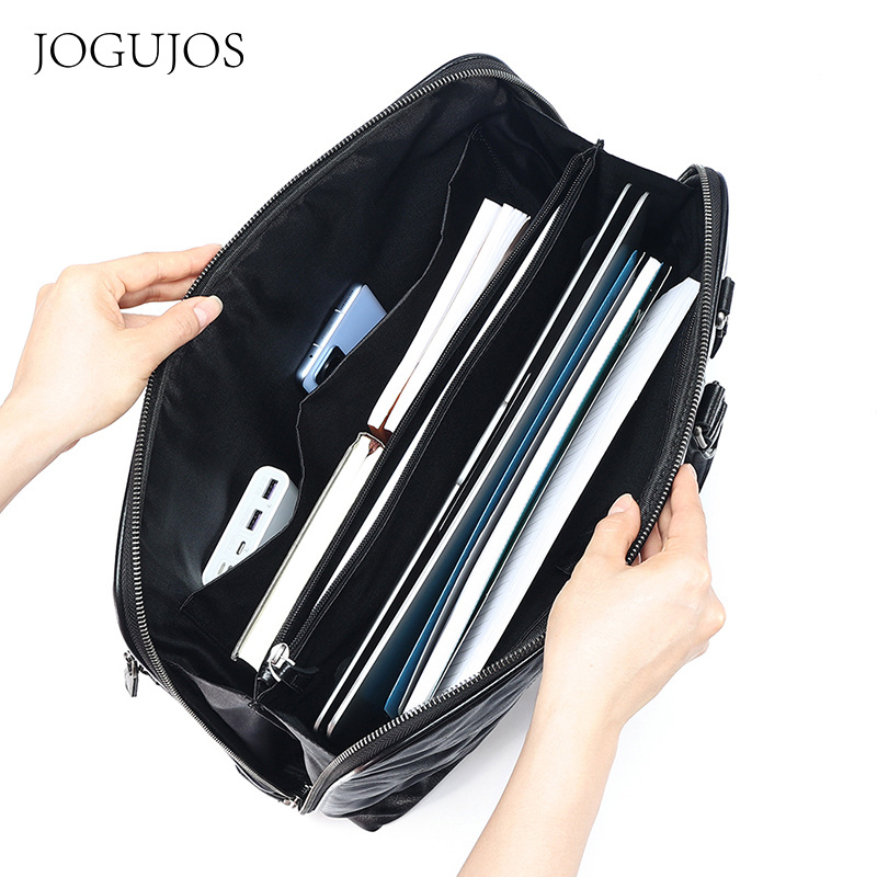 2025 novas bolsas de couro gen - Leather Briefcase avaliação e preço