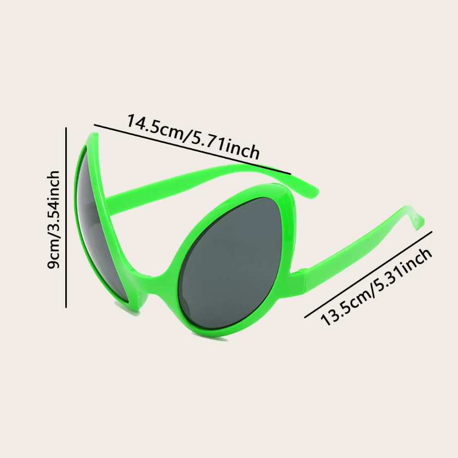 Verde alienígena marciano pecu - Sunglasses Uv400 avaliação e preço