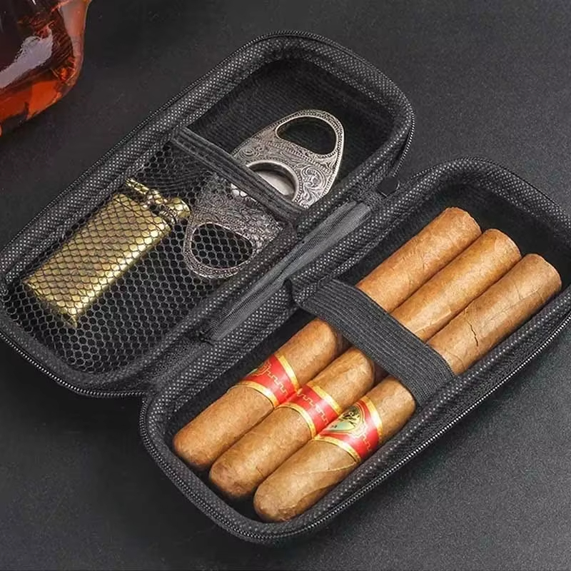 Estojo Portátil para 6 Charuto - Premium Cigar Case avaliação e preço
