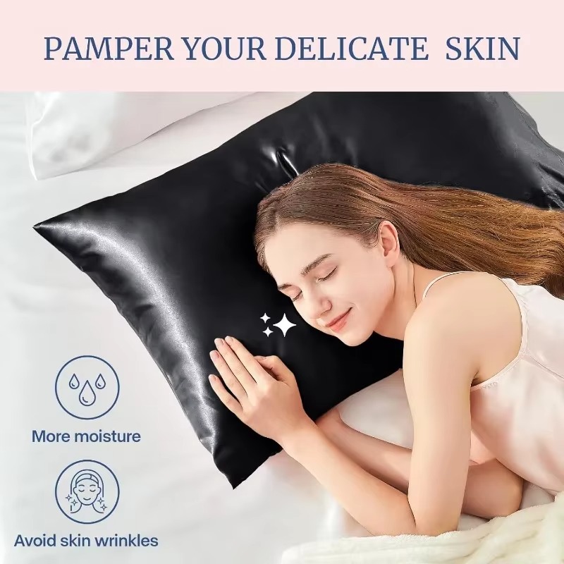 Para mulheres e homens, conjun - Silk Pillowcase avaliação e preço