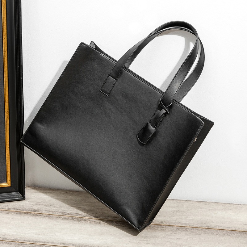 Nova Bolsa Masculina 2026 com  - Leather Briefcase avaliação e preço