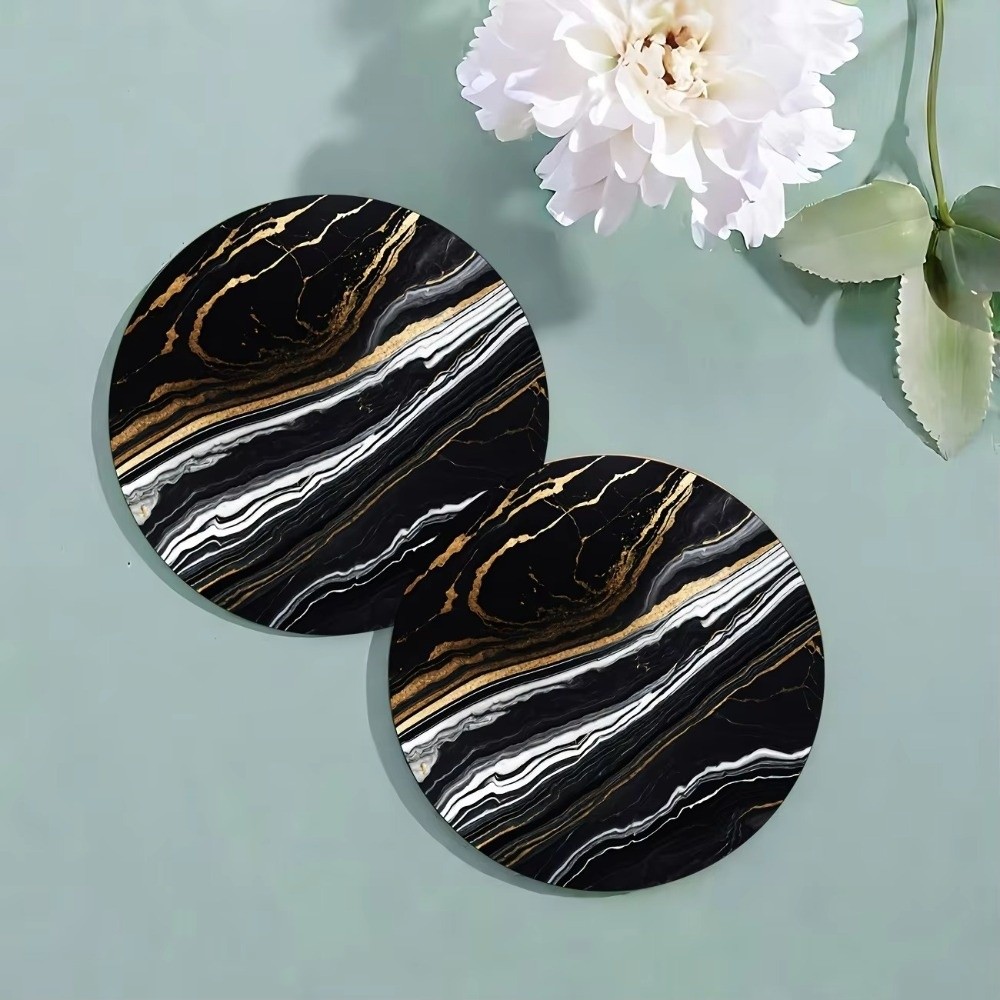 Conjunto de 6 Porta-Copos de M - Marble Coaster Set avaliação e preço