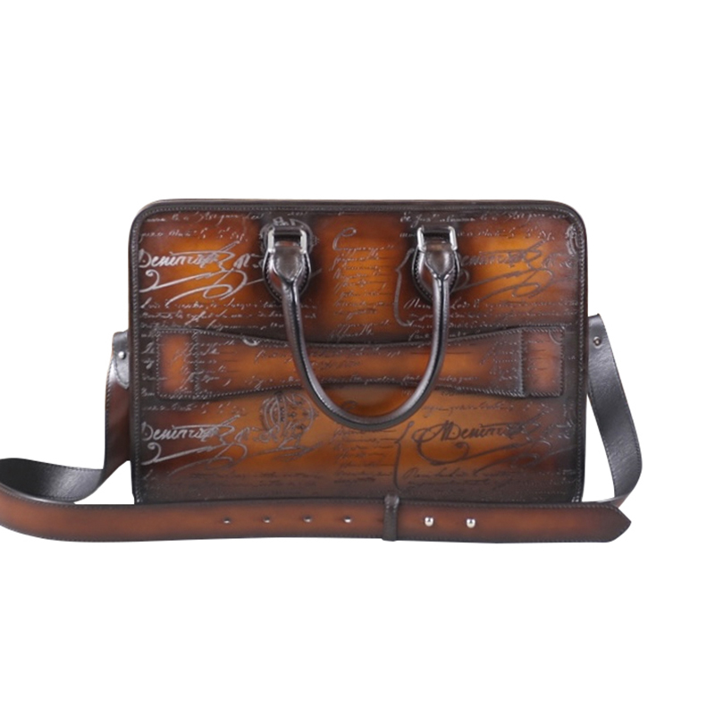 Dimy 2025 nova maleta de negóc - Leather Briefcase avaliação e preço