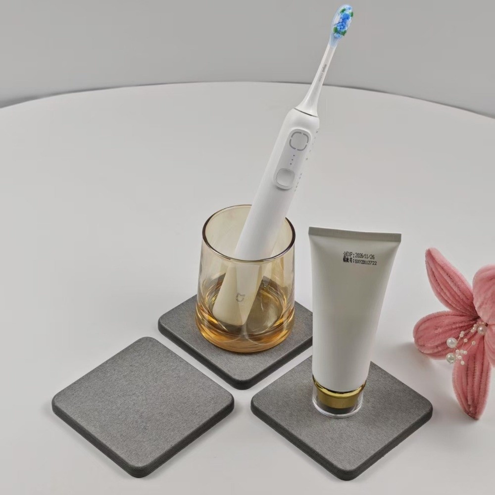Nova secagem rápida diatomite  - Marble Coaster Set avaliação e preço