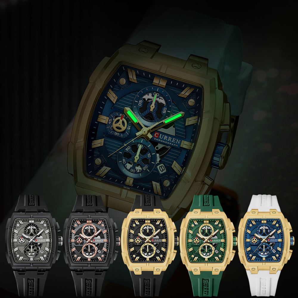 Relógio de Luxo Vintage CURREN - Luxury Watch Men avaliação e preço