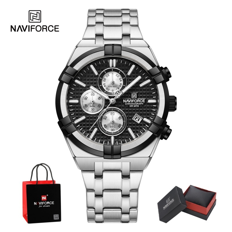 Relógio de quartzo cronógrafo  - Luxury Watch Men avaliação e preço