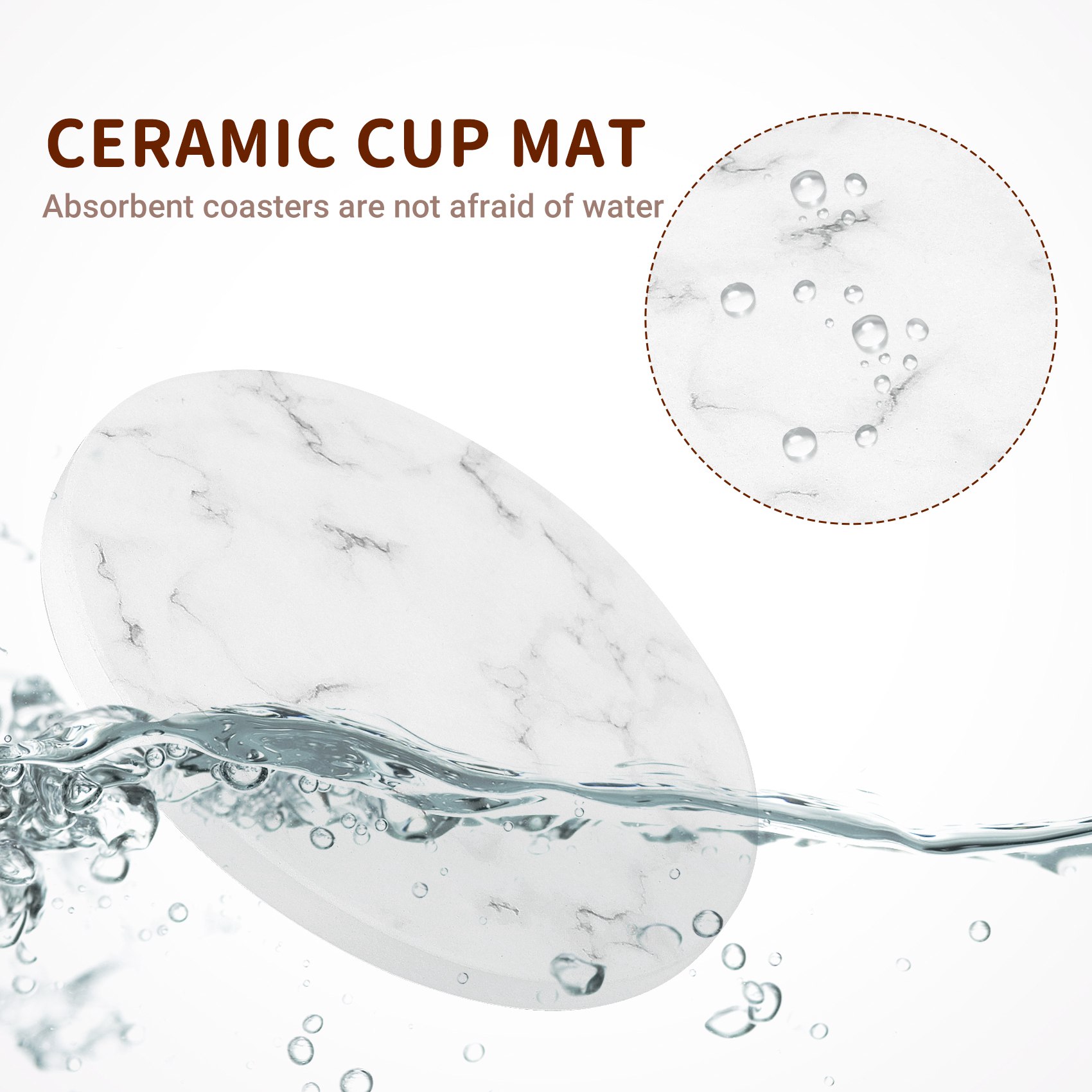 ABAH - Conjunto de Porta-Copos - Marble Coaster Set avaliação e preço