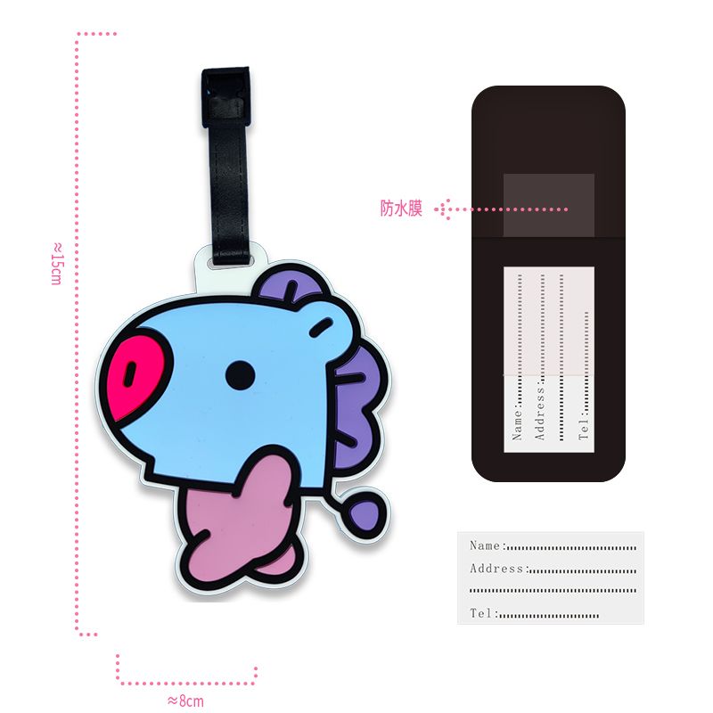 Chaveiro fofo de desenho anima - Travel Luggage Set avaliação e preço