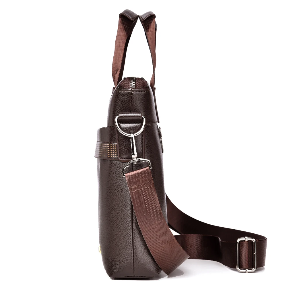 2026 nova marca de luxo homem  - Leather Briefcase avaliação e preço