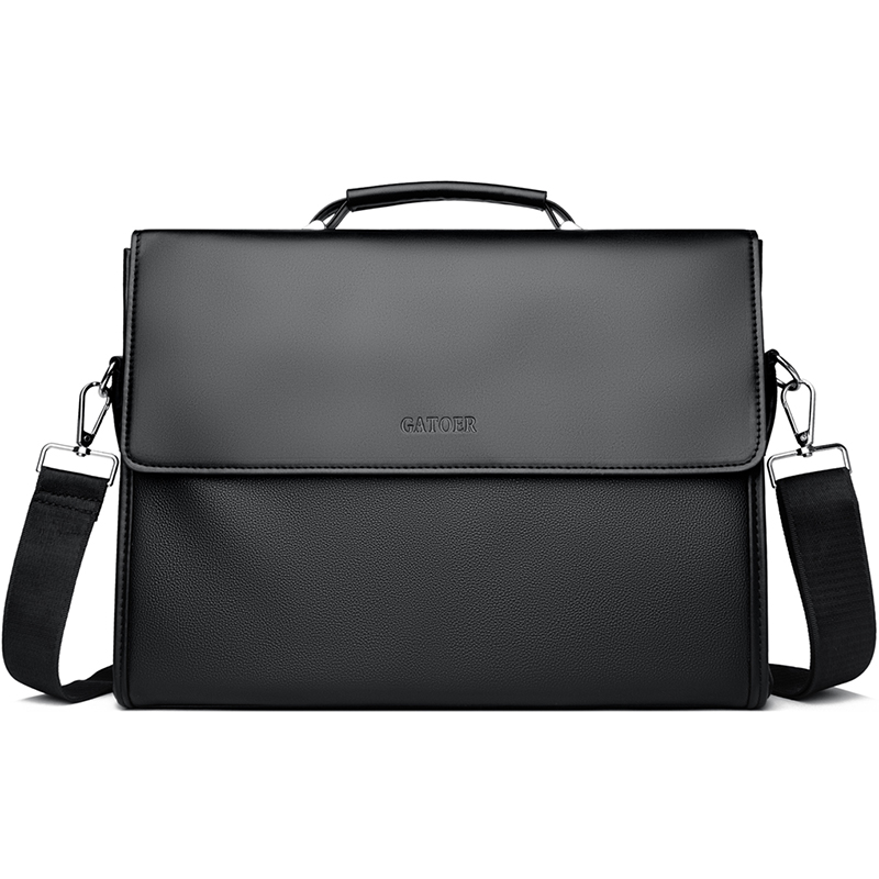 Bolsa de Ombro Casual para Hom - Leather Briefcase avaliação e preço