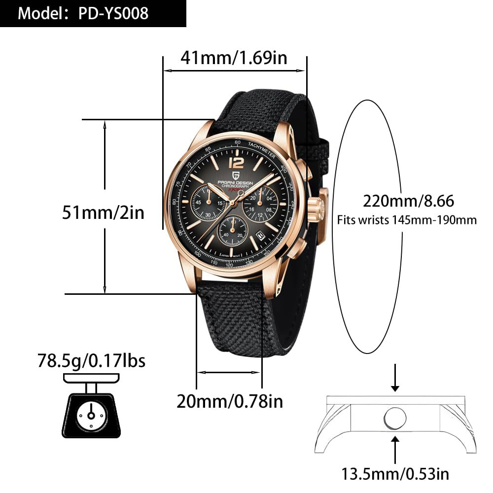 Pagani design novo relógio mas - Luxury Watch Men avaliação e preço