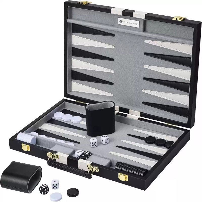 Caixa de xadrez portátil de 11 - Luxury Gift Set avaliação e preço
