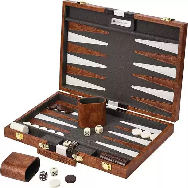 Caixa de xadrez portátil de 11 - Luxury Gift Set avaliação e preço