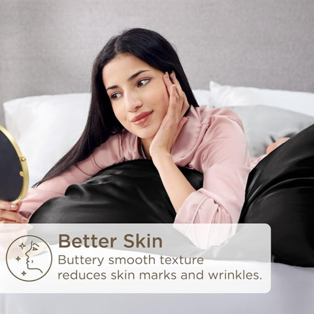 1 Peça Fronha de Seda Natural  - Silk Pillowcase avaliação e preço