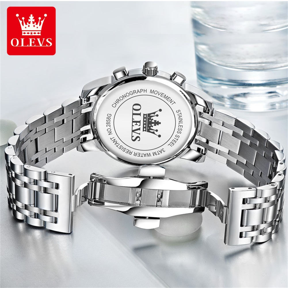 Olevs relógios masculinos popu - Luxury Watch Men avaliação e preço