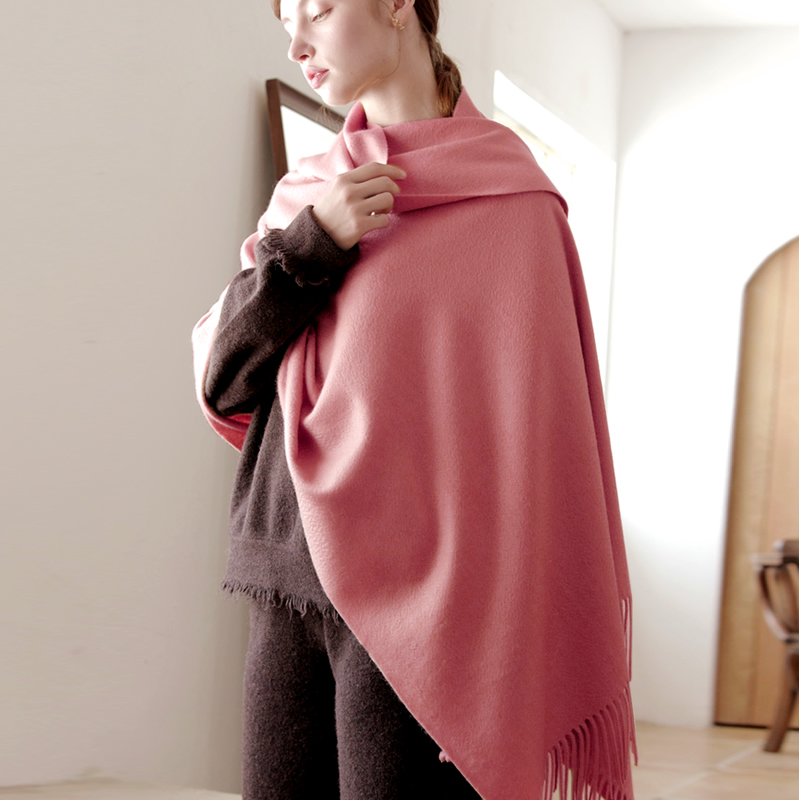 Lenço de inverno de lã feminin - Cashmere Scarf avaliação e preço