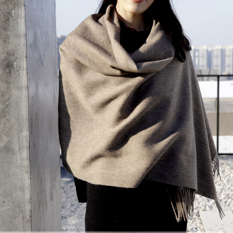 Lenço de inverno de lã feminin - Cashmere Scarf avaliação e preço