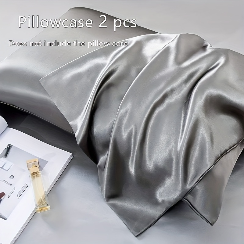 Conjunto de 2 fronhas de cetim - Silk Pillowcase avaliação e preço