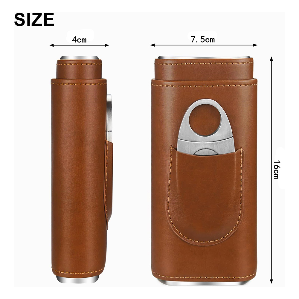 Kit Portátil para Charutos, Es - Premium Cigar Case avaliação e preço