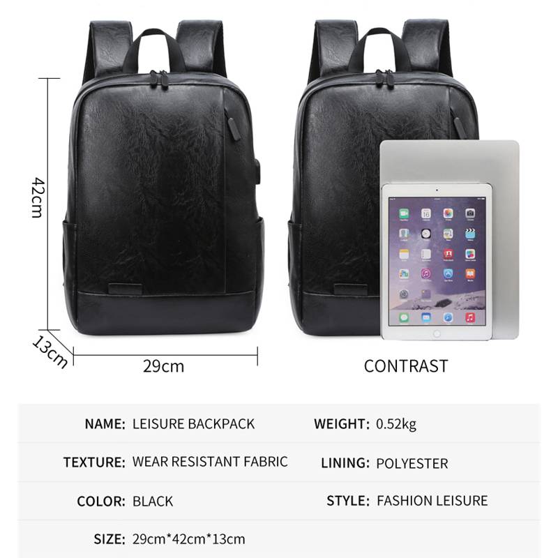 Mochila masculina elegante de  - Leather Briefcase avaliação e preço