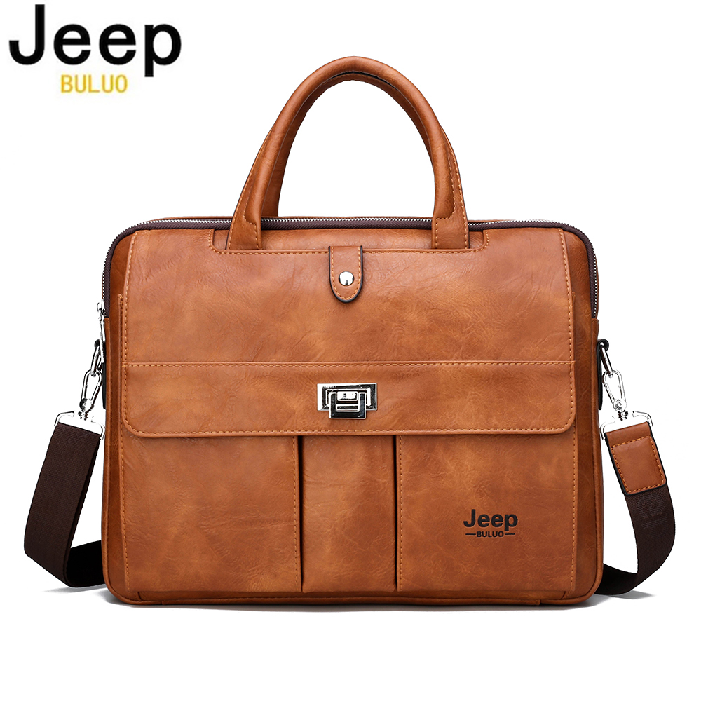 Bolsa de Couro Masculina Jeep  - Leather Briefcase avaliação e preço
