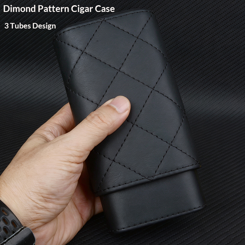 Estojo de Charutos Grande em C - Premium Cigar Case avaliação e preço