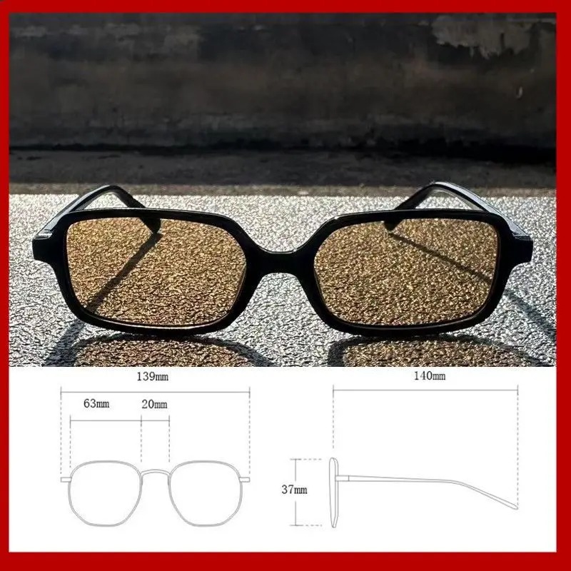 Novos Óculos de Sol Retangular - Designer Sunglasses avaliação e preço