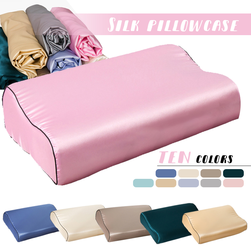 Fronha de látex de cetim de im - Silk Pillowcase avaliação e preço